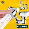 All Metal 1080° Universal Swivel Faucet Sprayer Head for Faucet Extender Aerator Bubbler Nozzle Kitchen Tap Washbasin Robot Arm 1