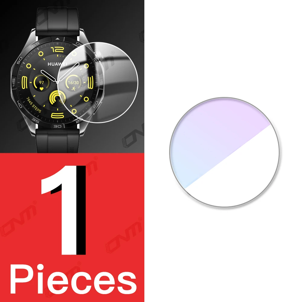 Premium 2.5D Tempered Glass Screen Protector for Smartwatch - Anti-Scratch Protection Film