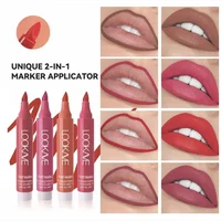 Plump Liquid Lipliner Pen Lasting Lipstick Marker Stick Waterproof Moisturize Matte Nude Red Contour Tint Lipgloss Tattoo Makeup 2