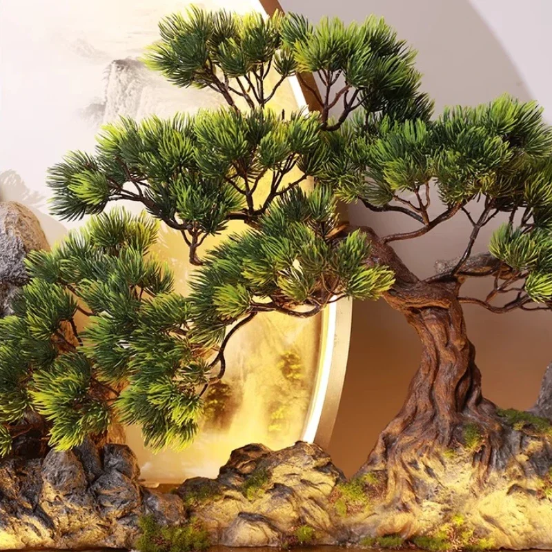 3D 입체 입구 벽 램프, 홈 장식, 거실 배경 벽 조명, LED 풍경 그림 벽 조명