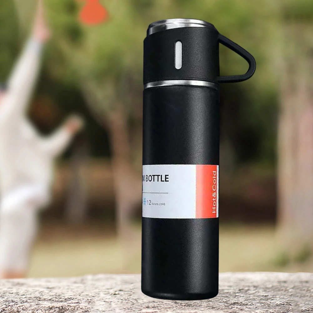 Vacuum Flask Coffee Bottle Thermos Stainless Steel 12 Hrs Hot Cold