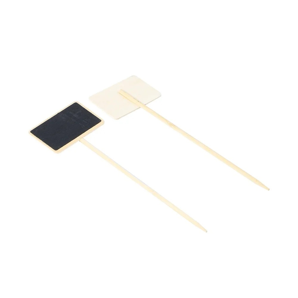 Mini Blackboard Plug in Chalkboard Stand Price Memo Sign Letter Display Plate
