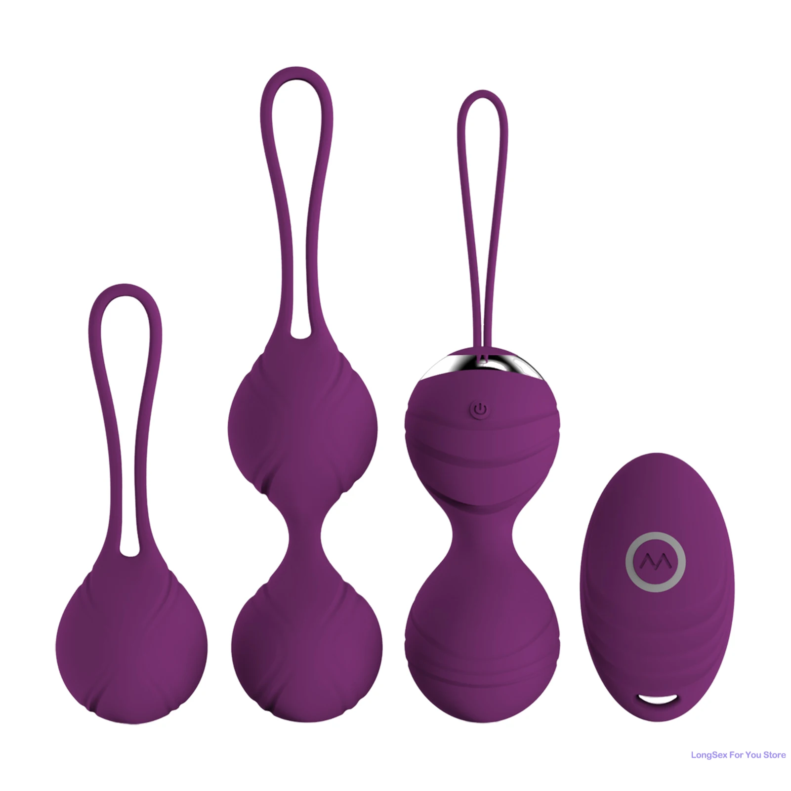 Kegel Ball Vagina Trainer Massager For Women G Spot Massager Vagina Muscle Balls Kegel Trainer Pelvic Floor Adult Sex Toys