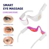 EMS Pulse Vibration Under-Eye Massager Heated Relieves Eye Fatigue Eyes Massage Glasses Dark Circle Eye Bags Eye Fat Remover 2