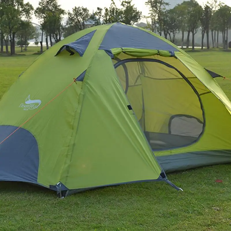 

Automatic Fasts Open Tent with Carrying Bag Outdoor Camping Tent 3000MM Waterproof Cabin Two Person Tent for Camping Trekking