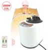 2L 1000W 220V Sauna Steam Generator Stainless Steel Fumigation Machine Khan Steaming Machine with 9 Level Remote Controlled 1