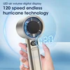 120 Gears Handheld Fan Portable 120 Wind Speed Mini Bladeless Hand Fans Rechargeable Office USB Electric Fan 2