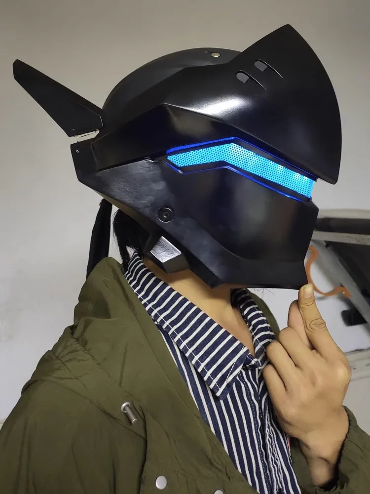 大人の男性のためのアニメオーバーウォッチ,コスプレ衣装,Gfrpマスク