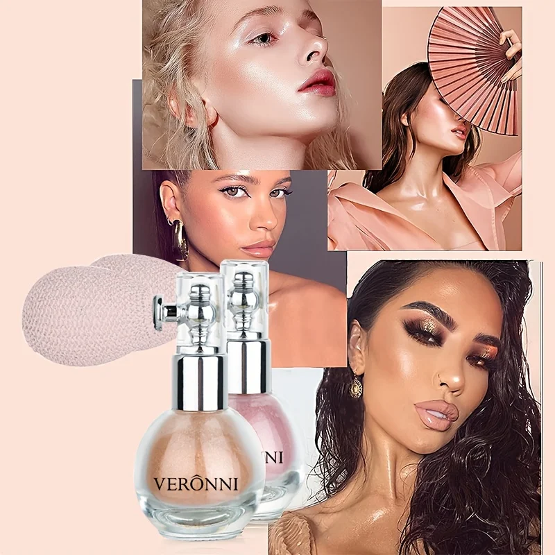 Diamond Highlighter Powder Spray Waterproof High Gloss Glitter Body Bronzer Highlight Powder Face Contour Illuminator Makeup 5 Diamond Highlighter Powder Spray Waterproof High Gloss Glitter Body Bronzer Highlight Powder Face Contour Illuminator Makeup 5