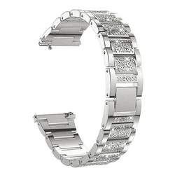 Premium Stainless Steel Watchband - Elegant Adjustable Strap - 22mm (Silver)