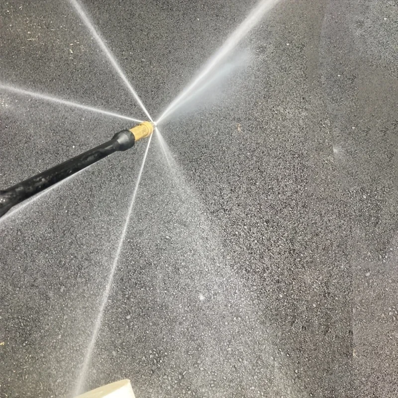 고압 세척기 하수구 제터 노즐 고압 배수 제터 호스 노즐 1/4인치 퀵 커넥터 5000 PSI 스테인리스 스틸