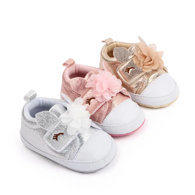 Baby Shoes Infant Baby Girl Shoes Cute Soft Sole Prewalker Sneakers Walking Shoes Toddler First Walker