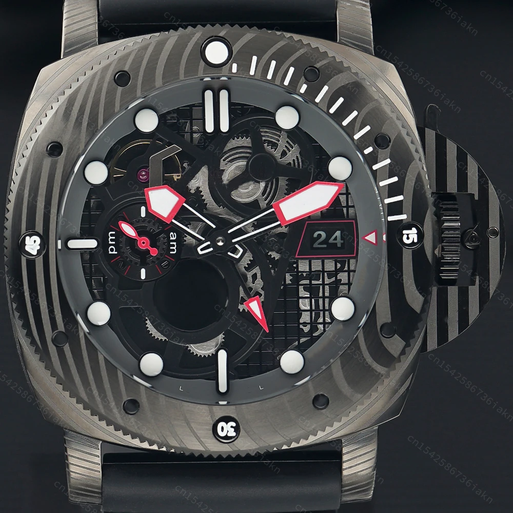 2022 Fashion New Products Sports and Leisure Men's Watch Stainless Steel Sapphire Crystal Self-winding Waterproof Sports Watch