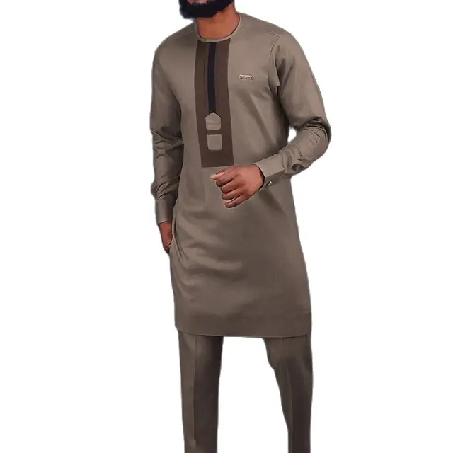 Remi Embroidered Dashiki Outfit - Image 5