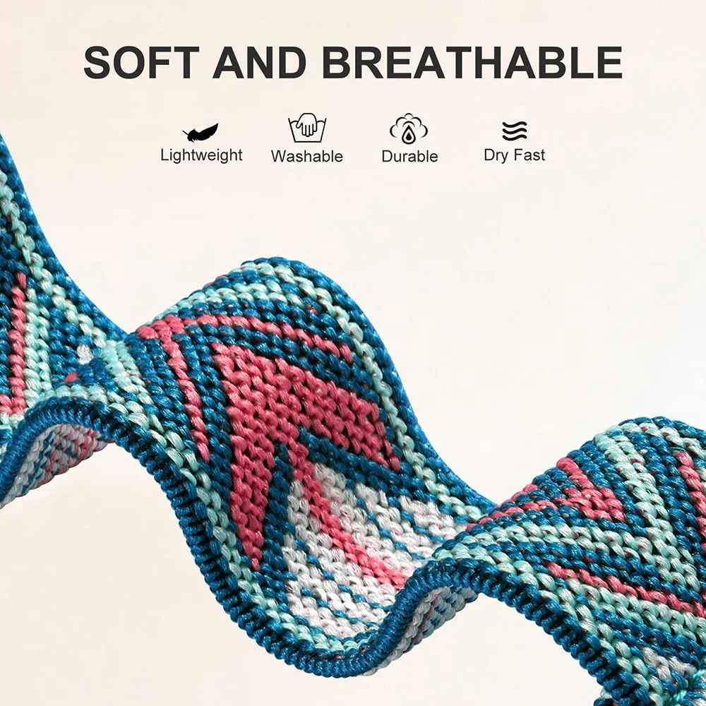 Elastic Braided Nylon Strap