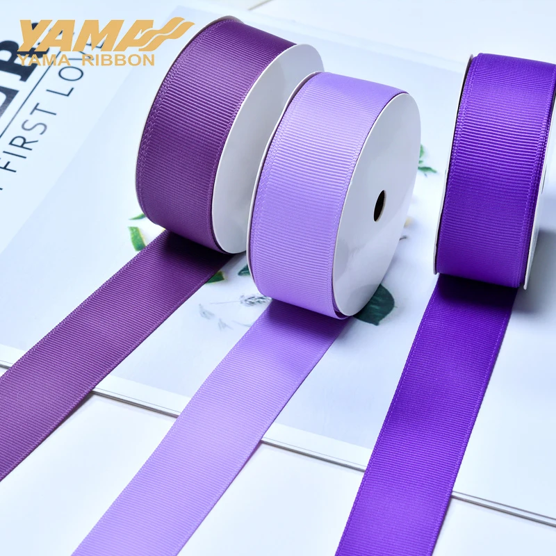 Wholesale Blue Purple Grosgrain Ribbon – 100 Yards for DIY Crafts and Decorations