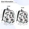 Ninja Kidz Pack Cartoon for Teens Student School Bookbag Canvas Daypack Middle High College with Pocket 6
