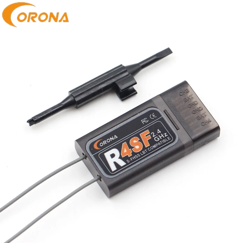 Compatibile Ricevitore Corona 2.4G R4Sf 4Ch S-Fhss/Fhss Usato Per Futaba S-Fhss T6J T6K T8J T10J 14Sg 16Sz 18Mz 4Pls Telecomando