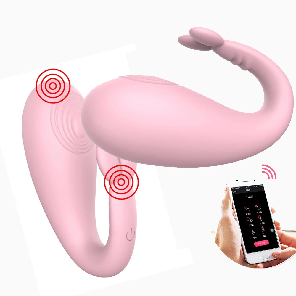 Vibrator Sex Toys For Women Fidget Toys APP Bluetooth Wireless Control G Spot Stimulator Dildo Sextoys Machine Adult Masturbator