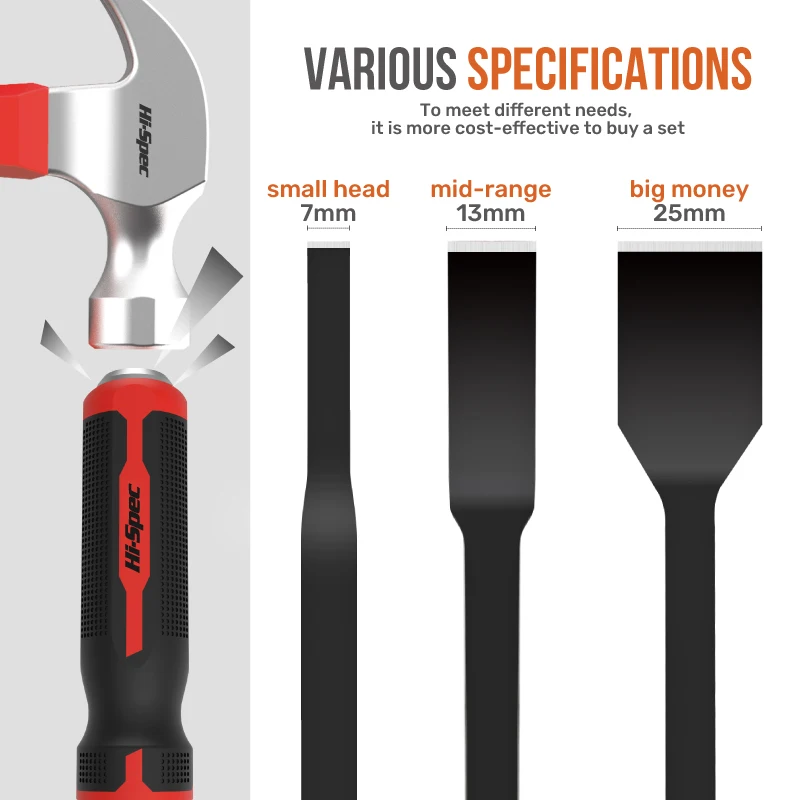Engine Cylinder Cleaning Blade Cylinder Cleaning Blade Carbon Steel Blade Scraper Range Hood Sealant Pad Oil Dirty 1/4pc