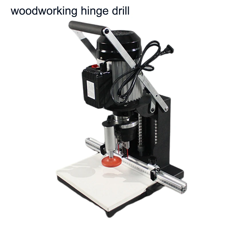 

1100W Woodworking Hinge Drill Portable Cutting Machine Three In One CNC Multi-function Semi-automatic Drilling Machine Lathe