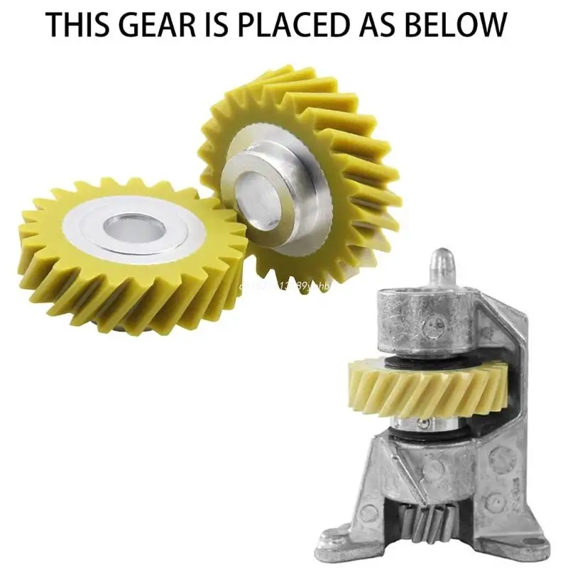 Mixer Drive Worm Gear & Carbon Motor Brushes Replacement Parts For