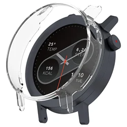 Durable PC Hollow Case with Screen Protector for Smartwatch - Protective Shell Cover (Clear)