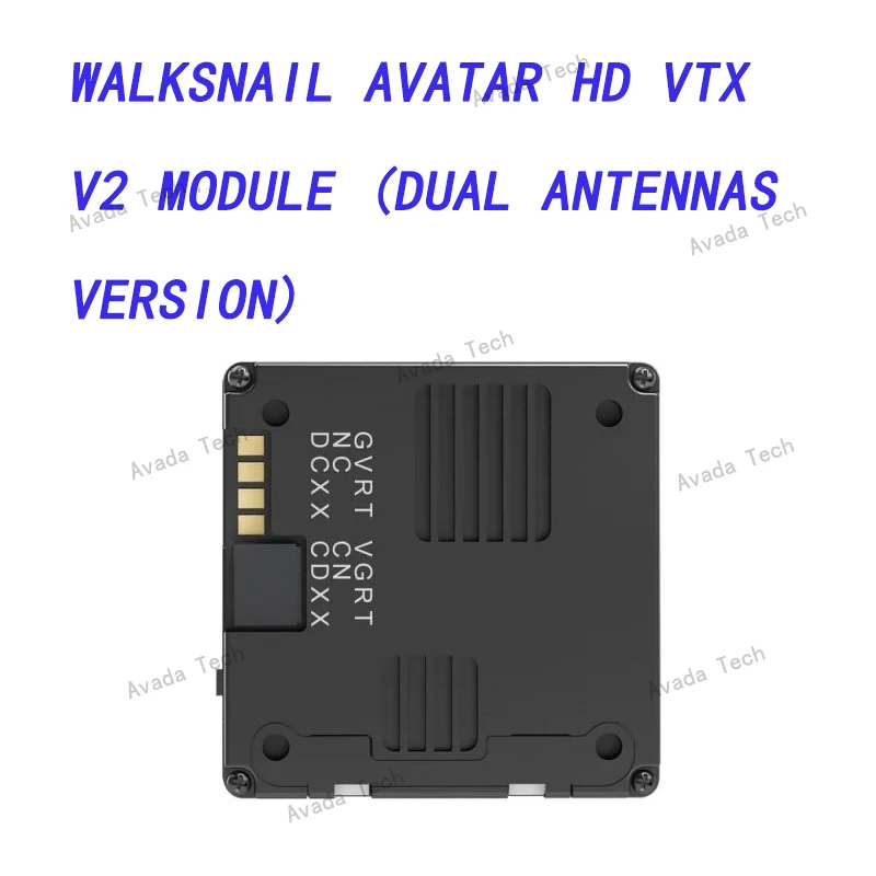 BLACK SHEEP WALKSNAIL AVATAR HD VTX V2 MODULE (DUAL ANTENNAS VERSION)
