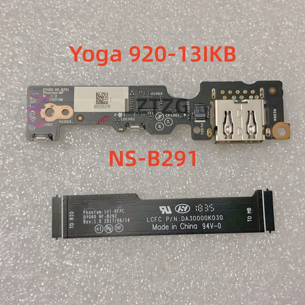 NS-B291 For Lenovo Yoga 920-13IKB USB&Power Board With Cable NF