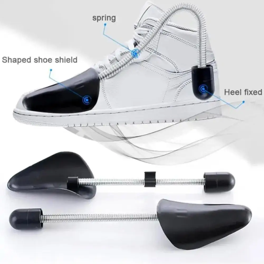 

1 Pair Plastic Fixed Fits Support Stretcher Shaper Spring Shoe Trees Men Women Shoes Tree Stretcher