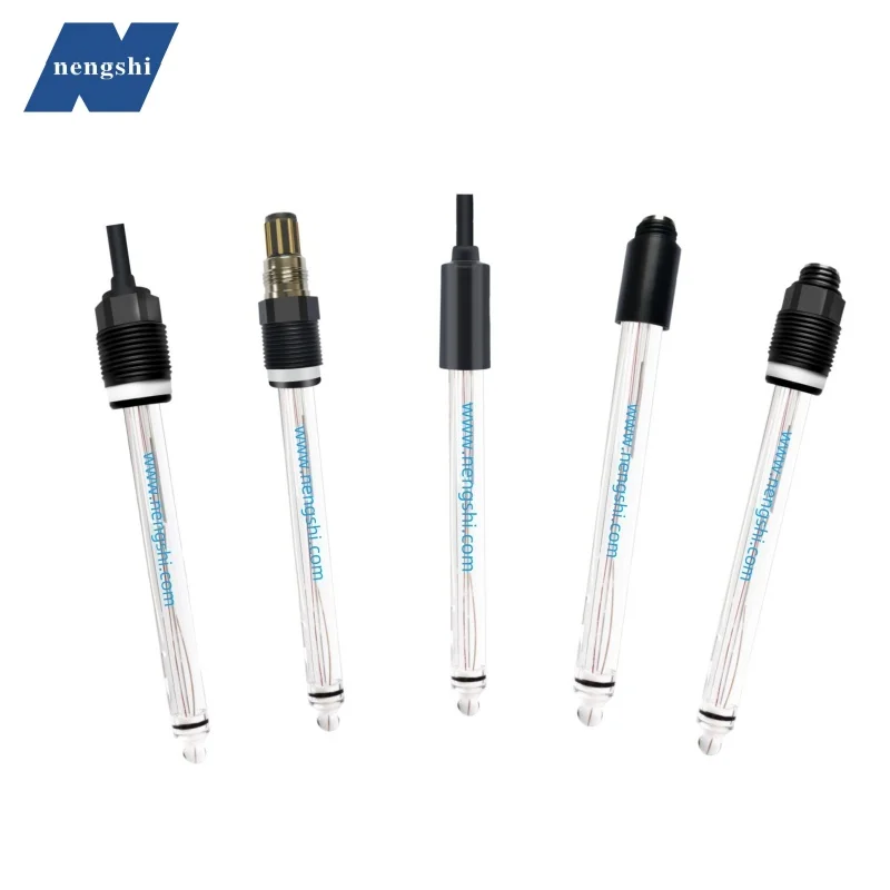 

Nengshi Factory Directly Sales High Quality Industrial Water PH Electrode Ph Online Sensor Industrial 4-20ma Ph Probe