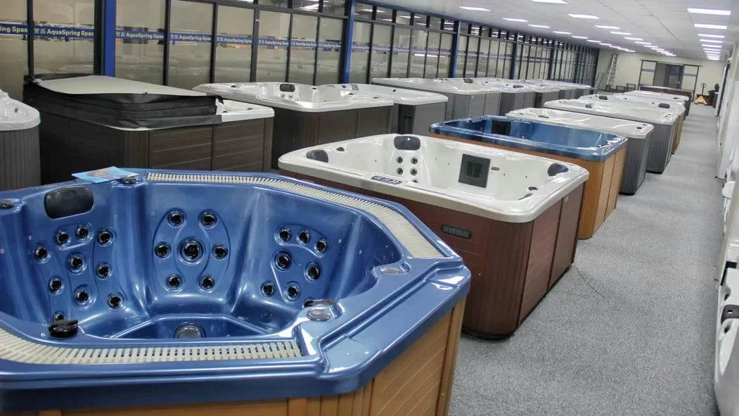 Popular Acrylic Outdoor Spa Hot Tub, Whirlpool Spa