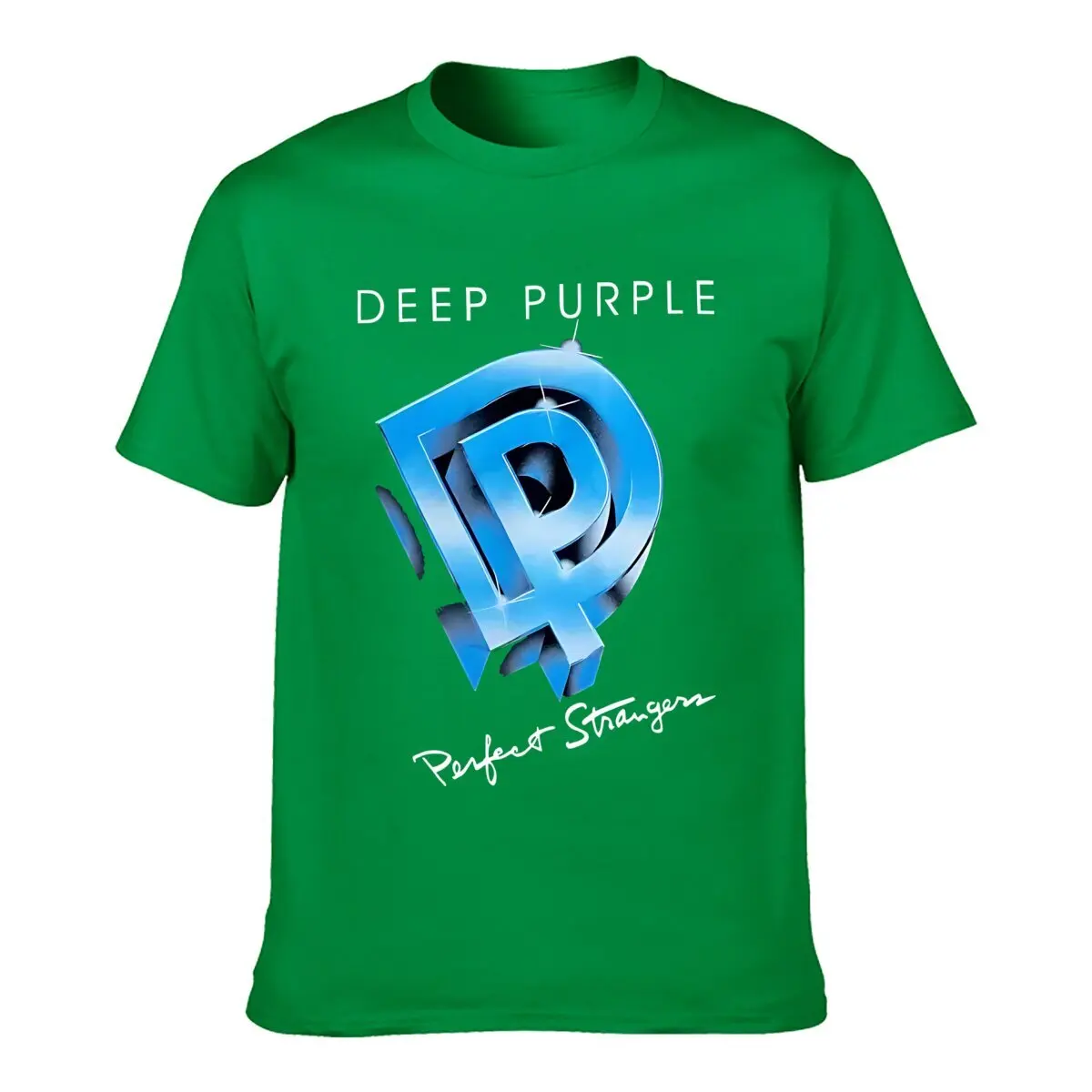 Vintage Deep Purple Perfect Strangers Music T-Shirt - Black