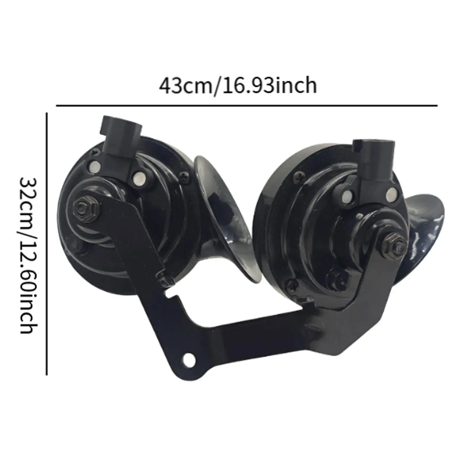 High Tone Car Horn 1716494-00-a Wear Resistant High Performance Replacement Accessories Parts for Tesla Model Y -