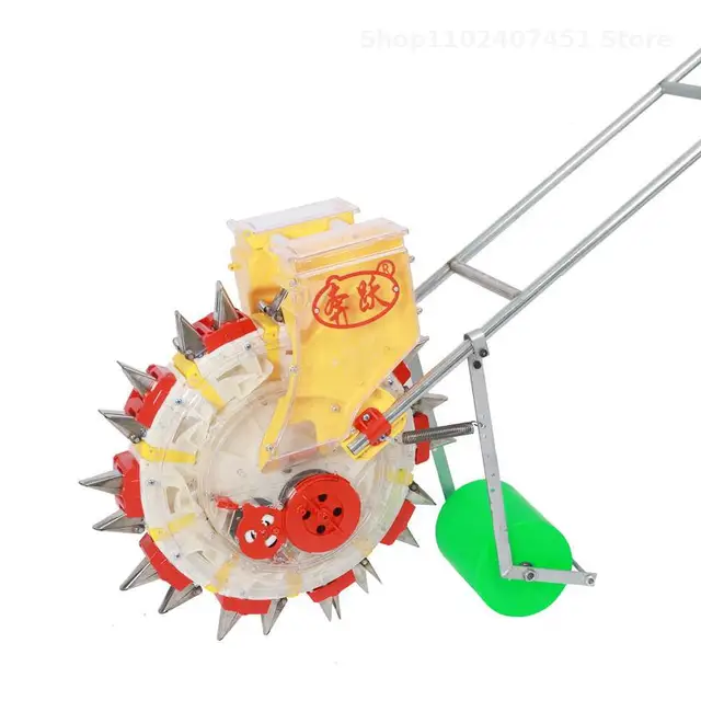 Kézi Push Henger Kukorica Földimogyoró Rebarbarab Vetőmag Tárgya Precíziós Igény Szerint Multifunkcionális Ültetési Gép