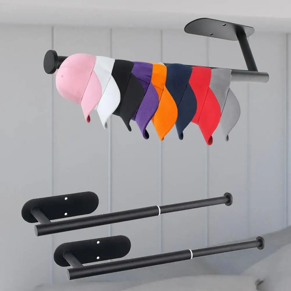 Self-Adhesive Toilet Paper Holder 304 Stainless Steel Brushed Paper Towel Roll Rack Black Bathroom Kitchen Long Tissue Hanger