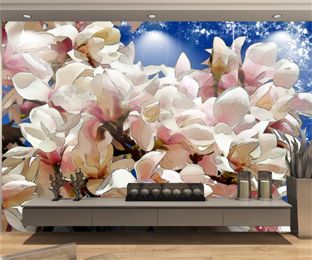 

Скандинавский пейзаж водопада пейзаж Живопись Домашний Декор Настенная Наклейка крыльцо масляная живопись на заказ любой размер 3D обои роспись