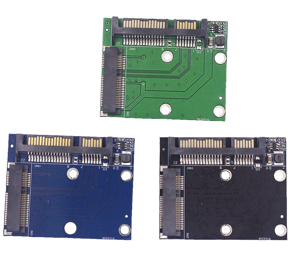 TISHRIC MSATA SSD zu 2,5 SATA Adapter Mini PCI SSD Konverter Riser-Kartenmodul für PC Laptop Erweiterungskarte bis zu 6 Gbit/s – Detail 8