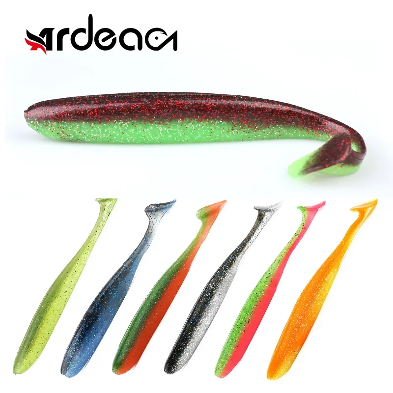 Cebo De Silicona Suave FortuneGlobe - 2 Unidades, Con Anzuelos Dobles Ocultos, Para Bass, Trucha Y Lucio (9 Cm)