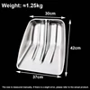 Thickened Stainless Steel Snow Shovel, Large Feed Grain Collection Special Tool, Sanitation Cleaning Multi-Function Shovel 4