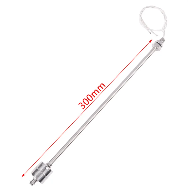 Description Picture 6 of item45/75/250/300/350mm Stainless Steel Float Switch Tank Liquid Water Level Sensor Double Ball Float Switch Tank Pool Flow Sensors