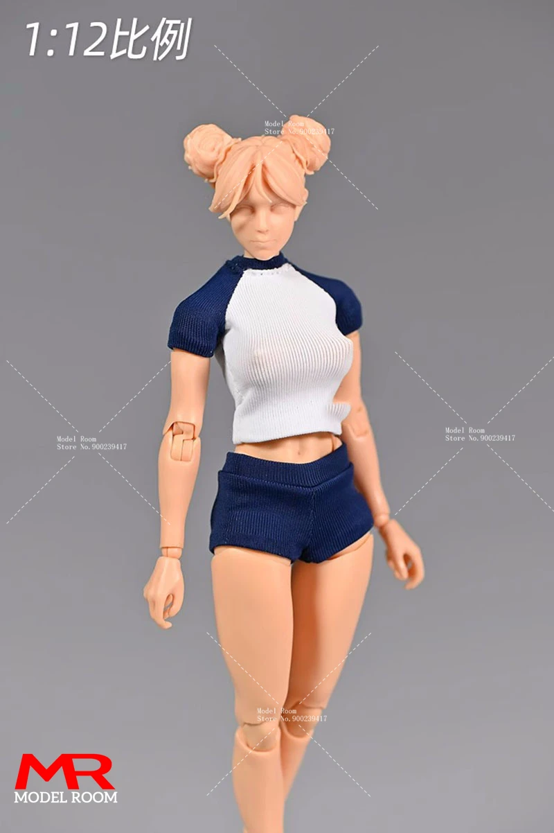 ROMANKEY COWL 1/12 girl body　WHITE 素体 In Stock Romankey x COWL 1:12 Pale Skin Super Jointed 6