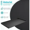 Washer Dryer Countertop Melamine Countertop with Edge Rails - 27.5" Depth X 54" Width Laundry Room Organization 5