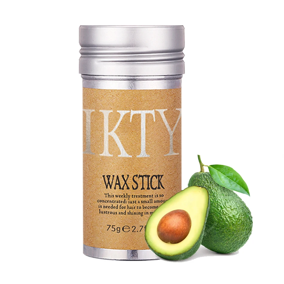 Hair Wax Stick To Ease Frizziness Fixed Hairstyle Non-greasy Moulding Wax Stick Power Styling Your Hair Suitable for Edge Frizz