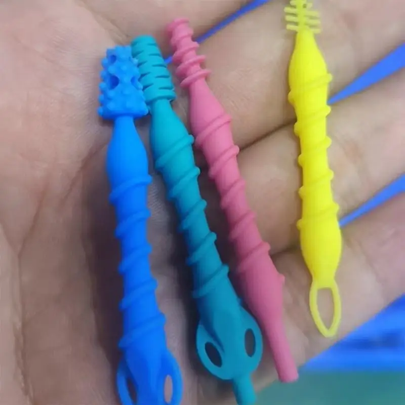 4 Pcs Wax Tool Reusable Soft Spiral Ear Cleaning Removal Ears Cleaner Plugs Spirals Care Beauty Health Scoop Tools_voghion.com
