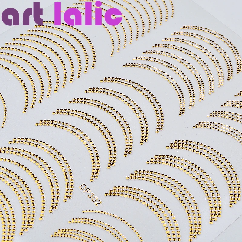 Vintage Gold Metal Foil Decal, Rose, Flowers, Butterfly, Letter Designs, Nail Stickers, DIY Decorations, DP01-16, New, 1 Sheet