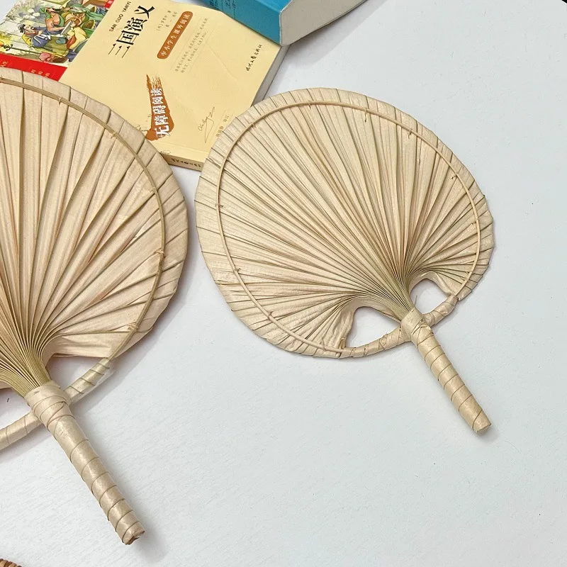 Hand Fans Hand Made Fan Rattan Decoration For Wedding Natural Palm Leaf Woven Fans Wall Art Decor For Farmhouse Ornaments portable fan folding fan mini fan hand fan wooden hand fan silk fans kung fu fan