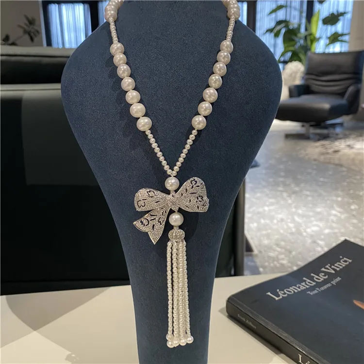 

Natural Freshwater White Pearl Cz Silver Color Plated Pendant Necklace