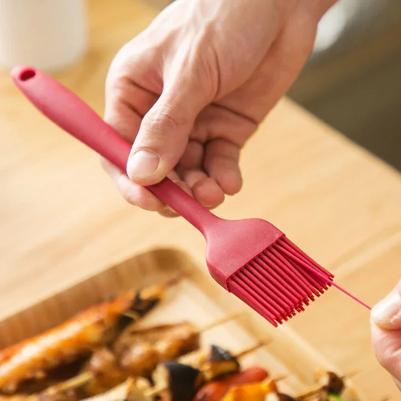 Silicone Oil Brush Kitchen Pastry Brush Heat Resistant BBQ Grill Basting for Barbecue Cooking Utensils Kitchen Accessories