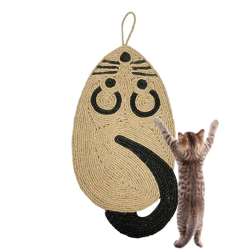 

Cat Scratching Mat Cat Training Scratch Mat For Sharpen Nails Cat Scratch Board Furniture Protector Natural Sisal
